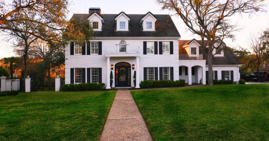 upscale residential house