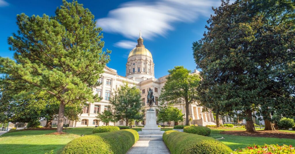 georgia capital building exterior